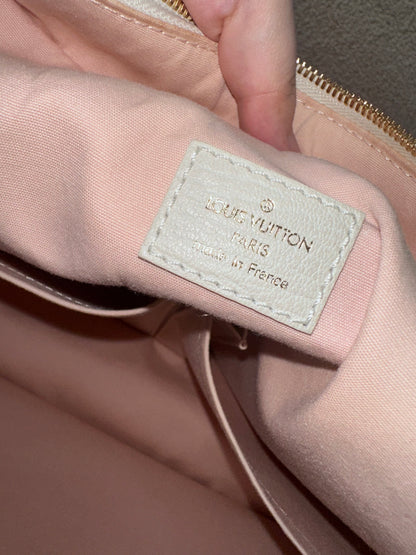 Louis Vuitton Baby Pink Mini Lin Travel Diaper Carryall Bag