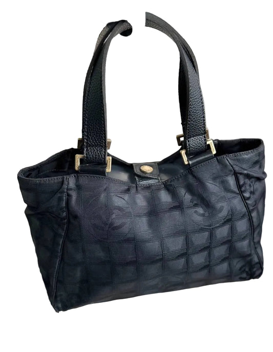 Chanel Hobo Shoulder Bag Jacquard Mini Tote