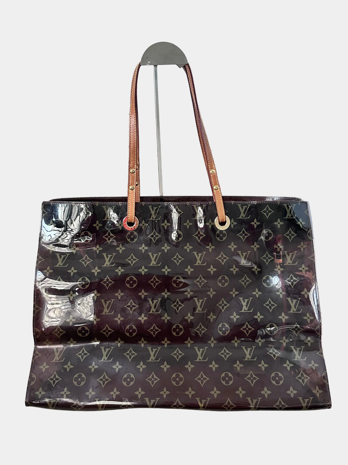 Rare Louis Vuitton PVC Monogram Large Beach Tote Bag