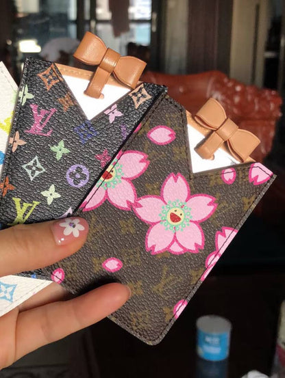 Louis Vuitton x Takashi Murakami Sakura Card Holder Mirror