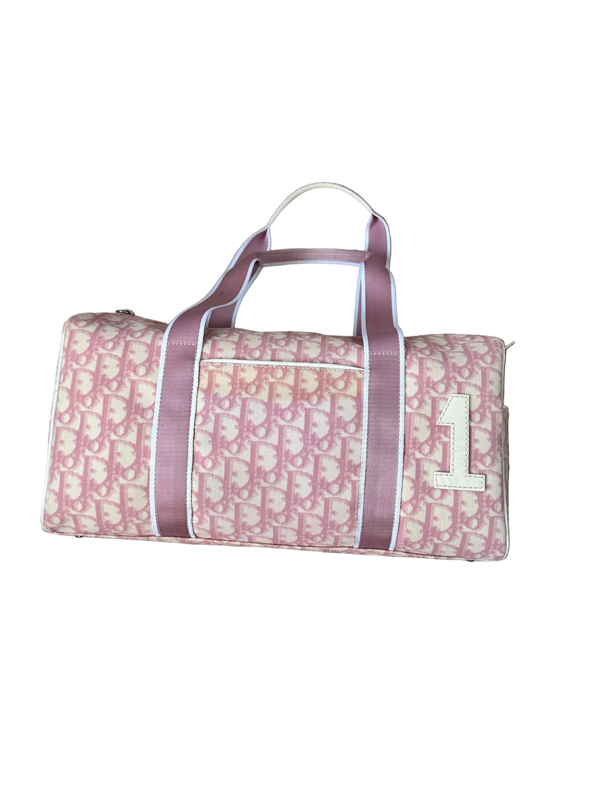 Dior John Galliano Girly Pink Trotter Boston Bag