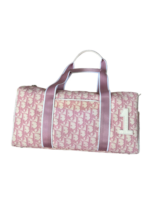 Dior John Galliano Girly Pink Trotter Boston Bag