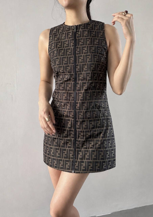 Fendi Reversible FF Monogram Dress