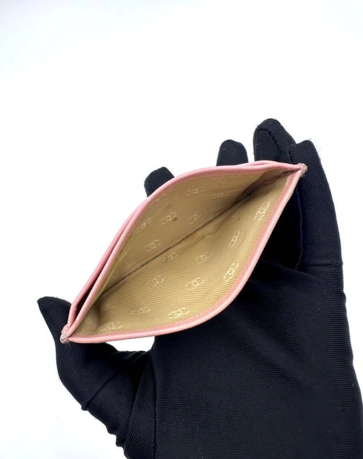 Chanel Pink Caviar Vintage Cardholder