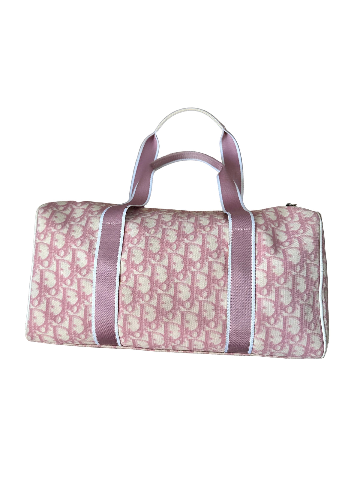 Dior John Galliano Girly Pink Trotter Boston Bag
