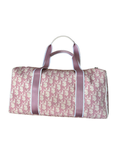 Dior John Galliano Girly Pink Trotter Boston Bag