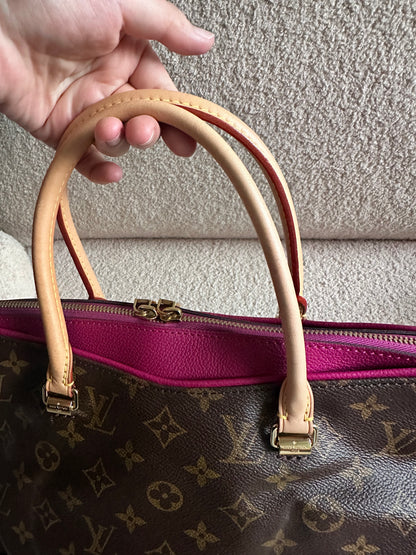 Louis Vuitton Monogram Pallas MM Tote Bag - Rose Fuchsia