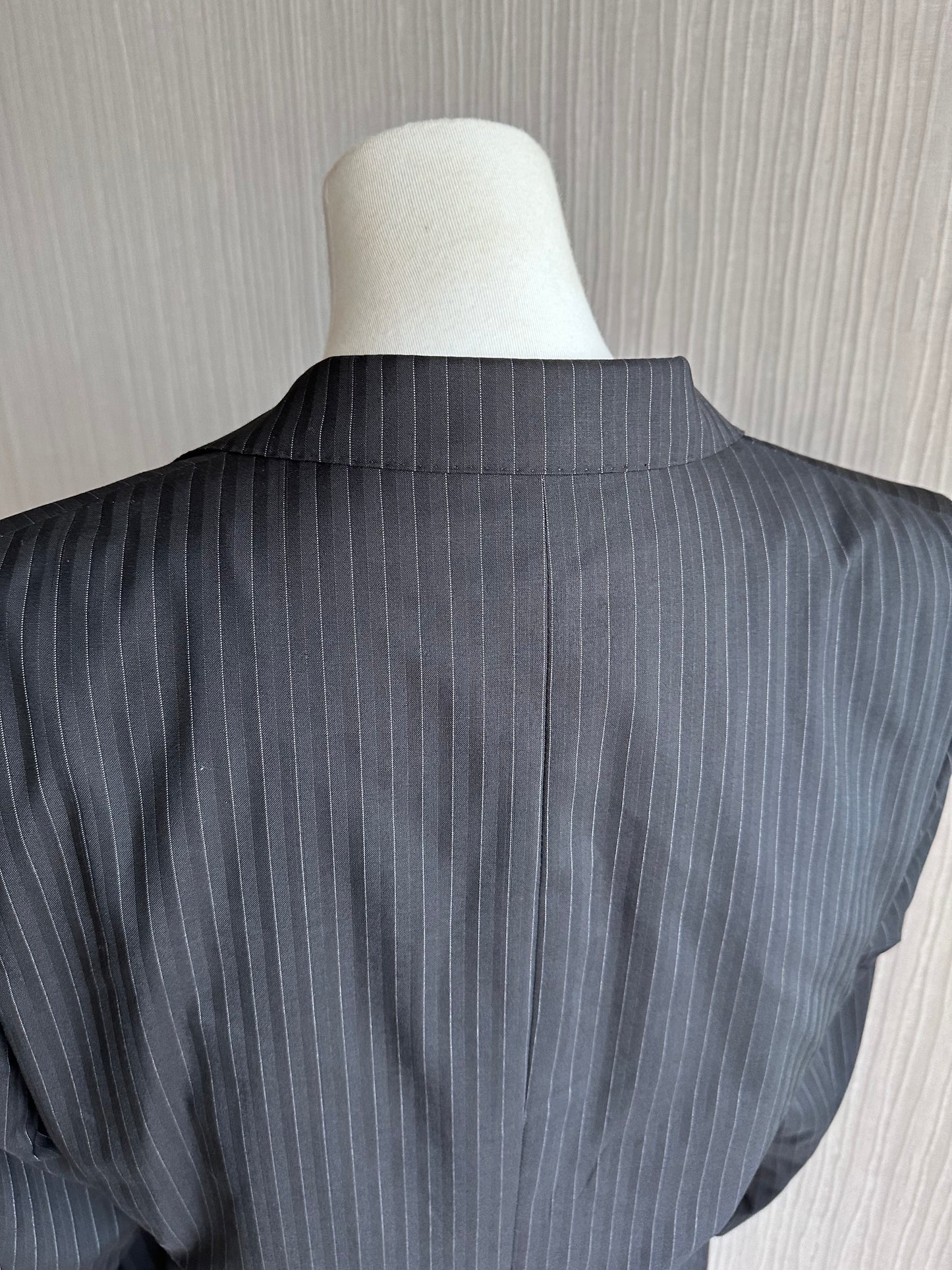 Gucci Mens Suit Blazer Black Wool Mohair Regular Fit Jacket