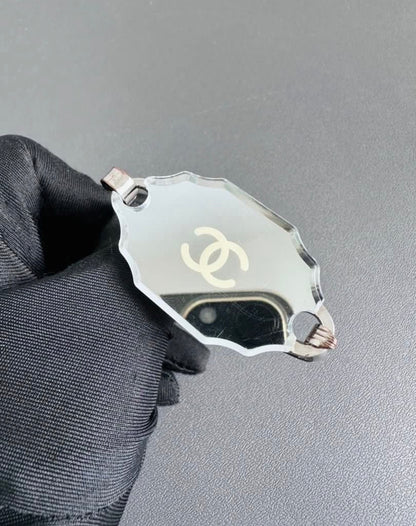 Ultra Rare Chanel 2003 Vanity Mirror Bangle Bracelet