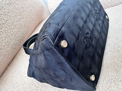 Chanel Hobo Shoulder Bag Jacquard Mini Tote