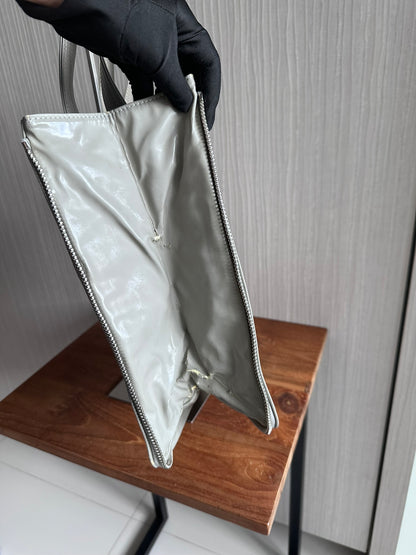 Chanel Paris-Shanghai CC Patent Expandable Tote Bag