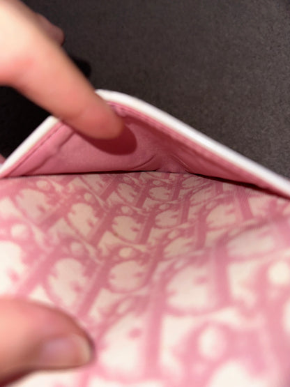 Dior John Galliano Girly Pink Trotter Boston Bag