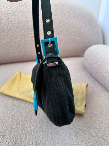 Fendi Tiffany Blue Buckle Baguette