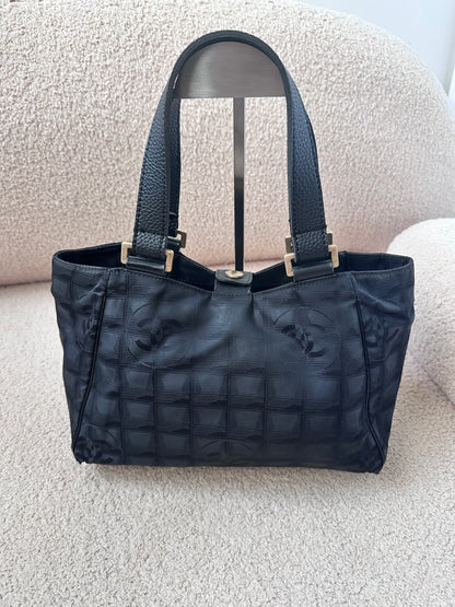Chanel Hobo Shoulder Bag Jacquard Mini Tote