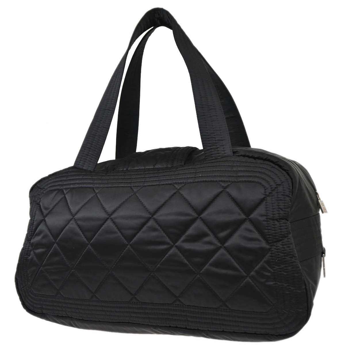 Rare Chanel 2005-2006 Black Nylon Sport Line Travel Bag