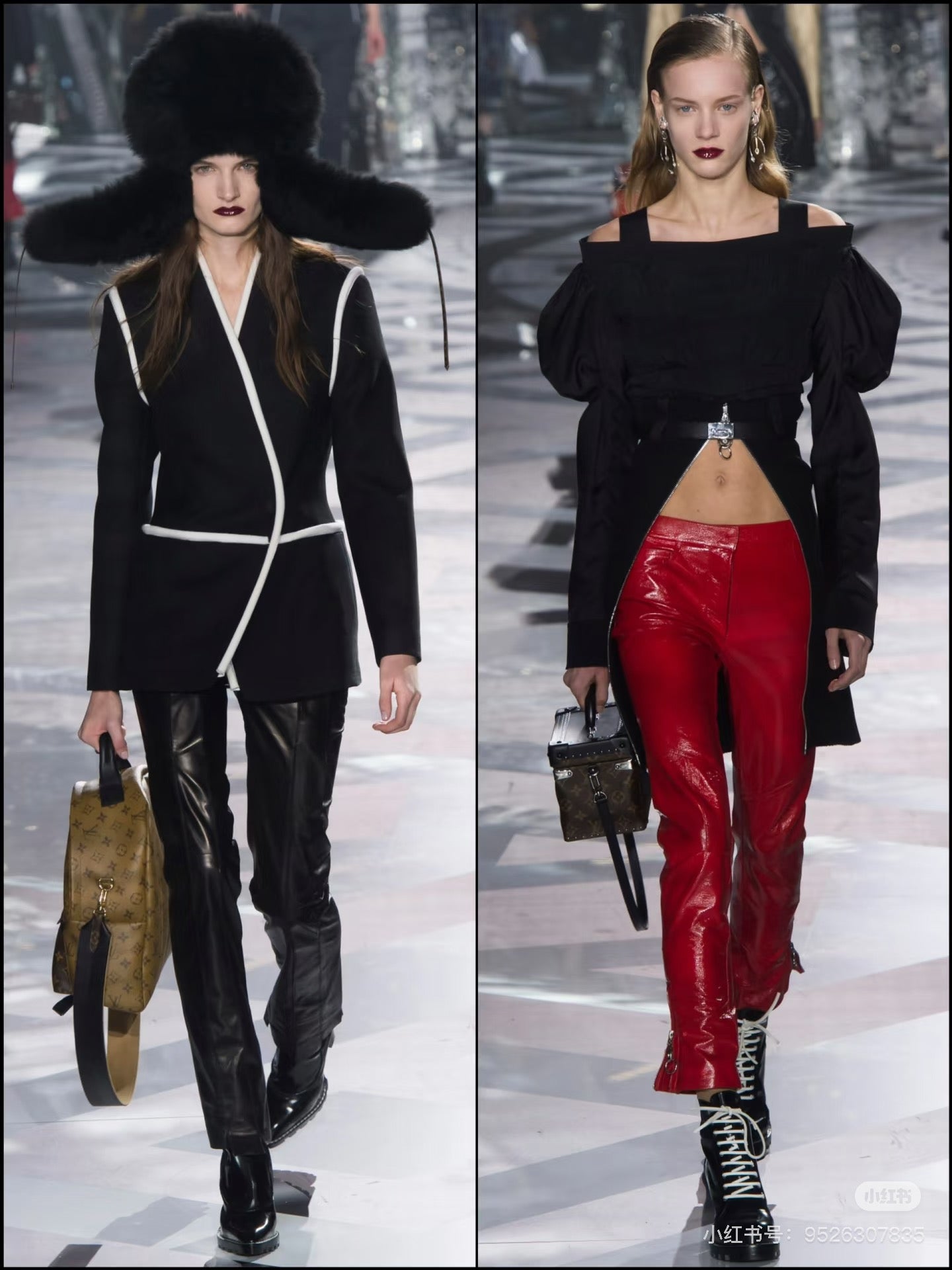 Louis Vuitton A/W16 Runway Black Blazer Jacket