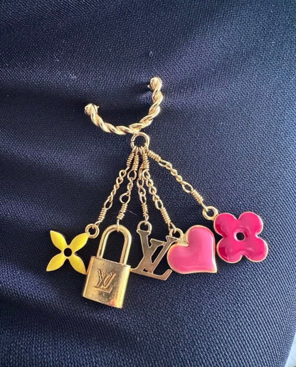 Louis Vuitton LV Icon Multicolour Brooch