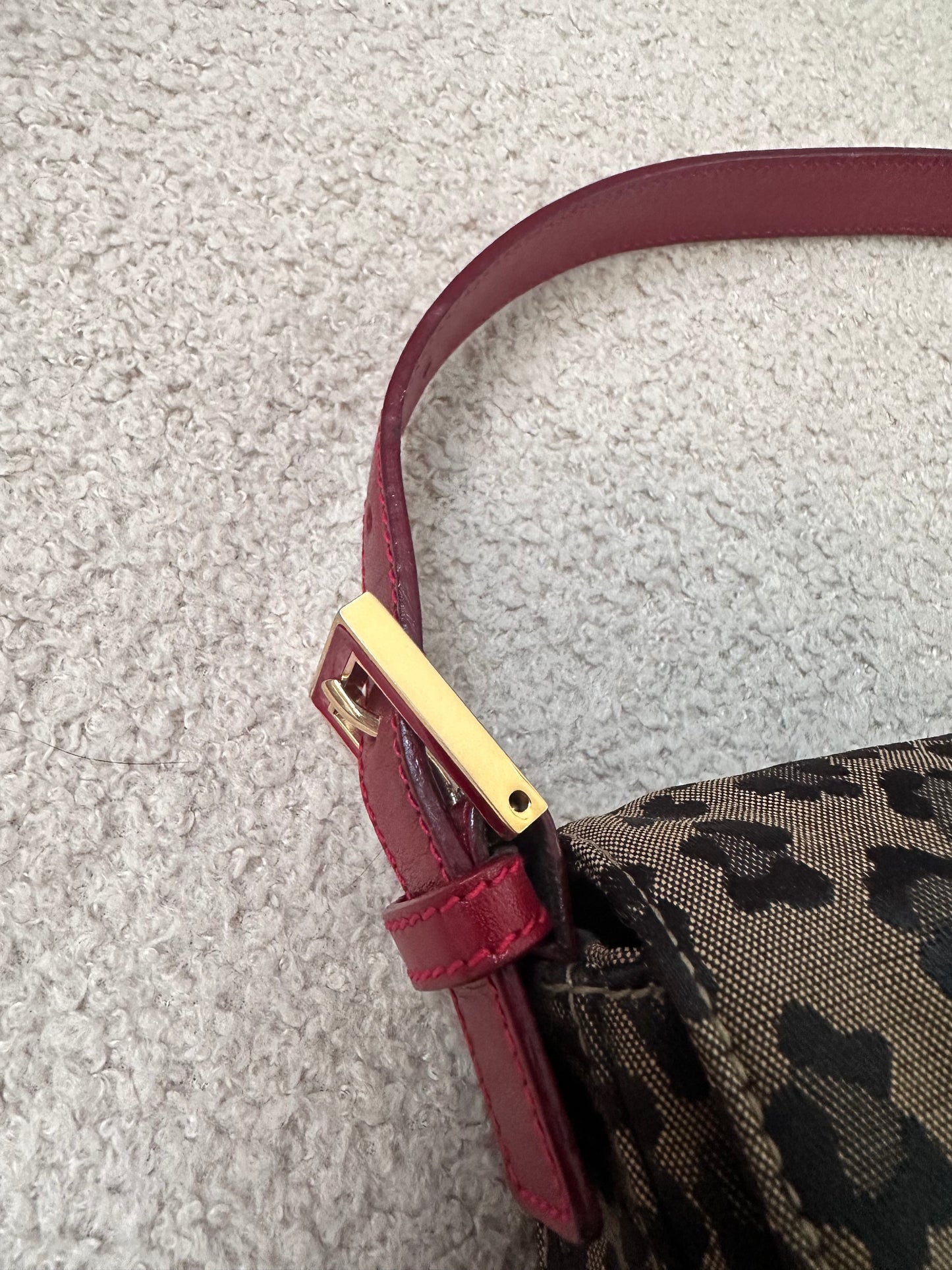 ULTRA RARE Fendi Leopard Cheetah Print Baguette