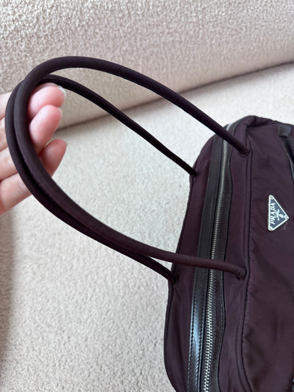 Prada Re-Nylon Cargo Multi Pocket Boston Shoulder Bag