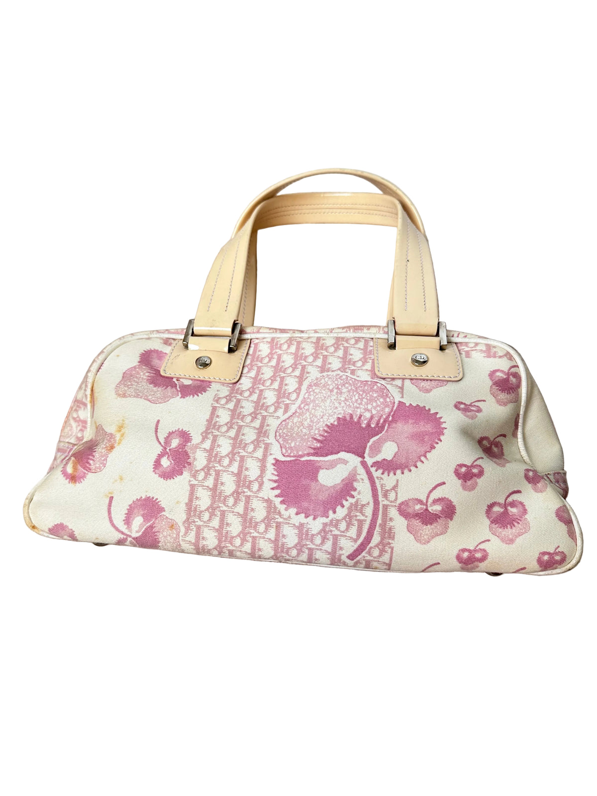 Dior Cherry Blossom Pink Trotter Shoulder Bag
