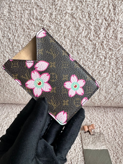 Louis Vuitton x Takashi Murakami Sakura Card Holder Mirror