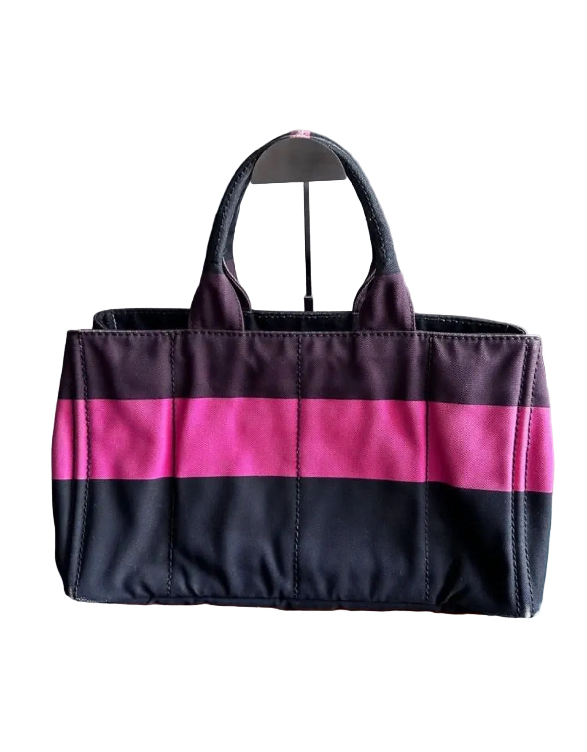 Prada Canapa Multicolour Tote Bag