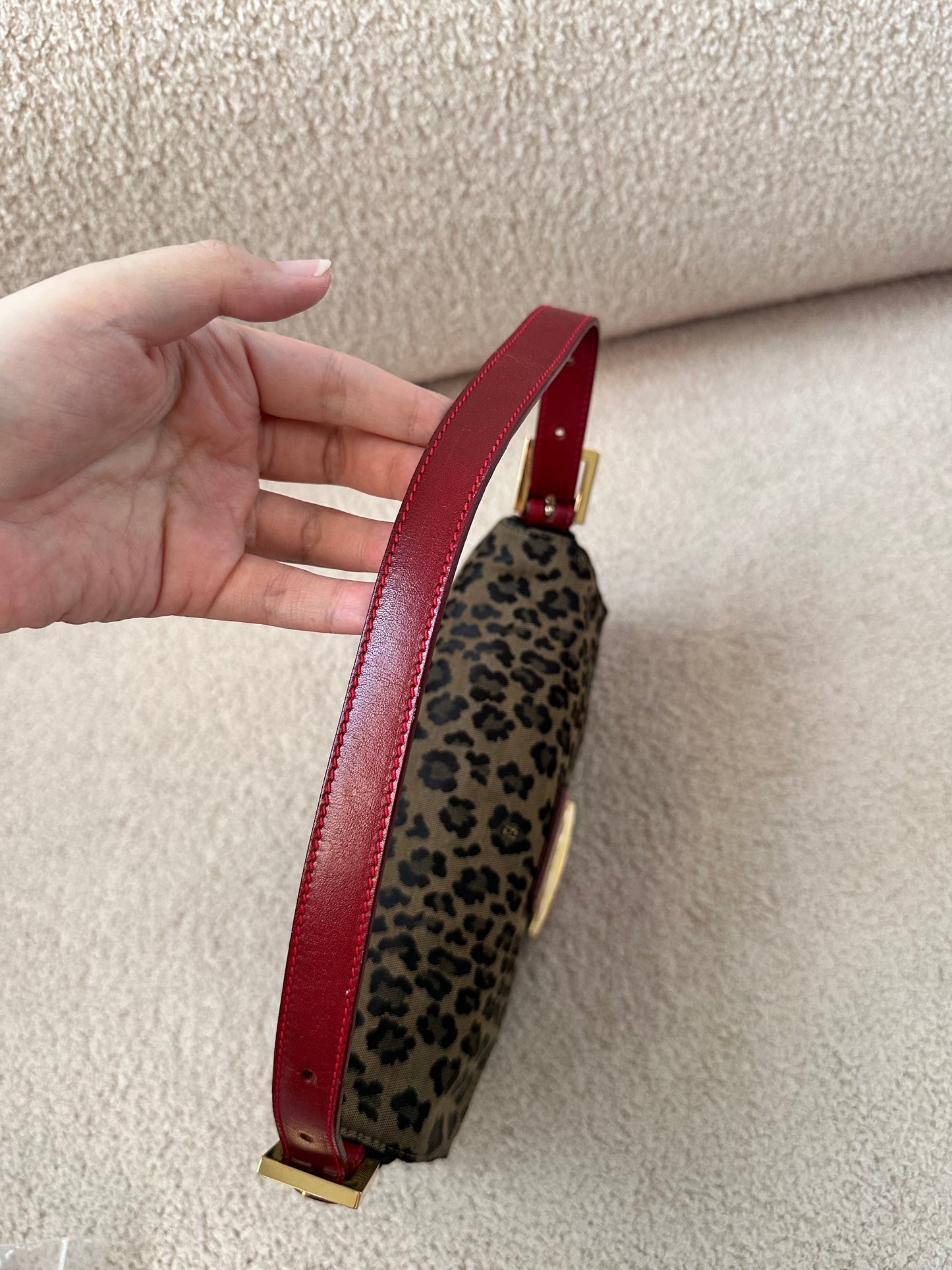 ULTRA RARE Fendi Leopard Cheetah Print Baguette