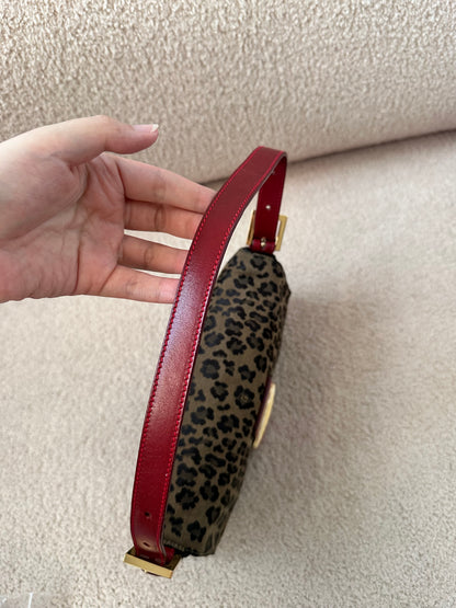ULTRA RARE Fendi Leopard Cheetah Print Baguette
