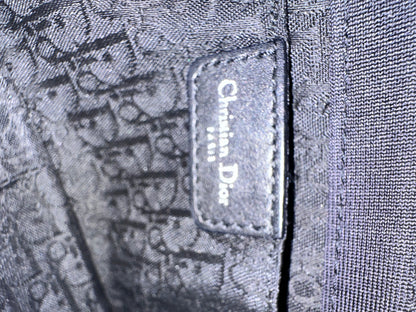 Dior John Galliano Hardcore Small Hobo Bag Crystal Logo