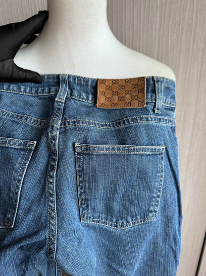 Gucci Denim Straight Fit Jeans - Size 38