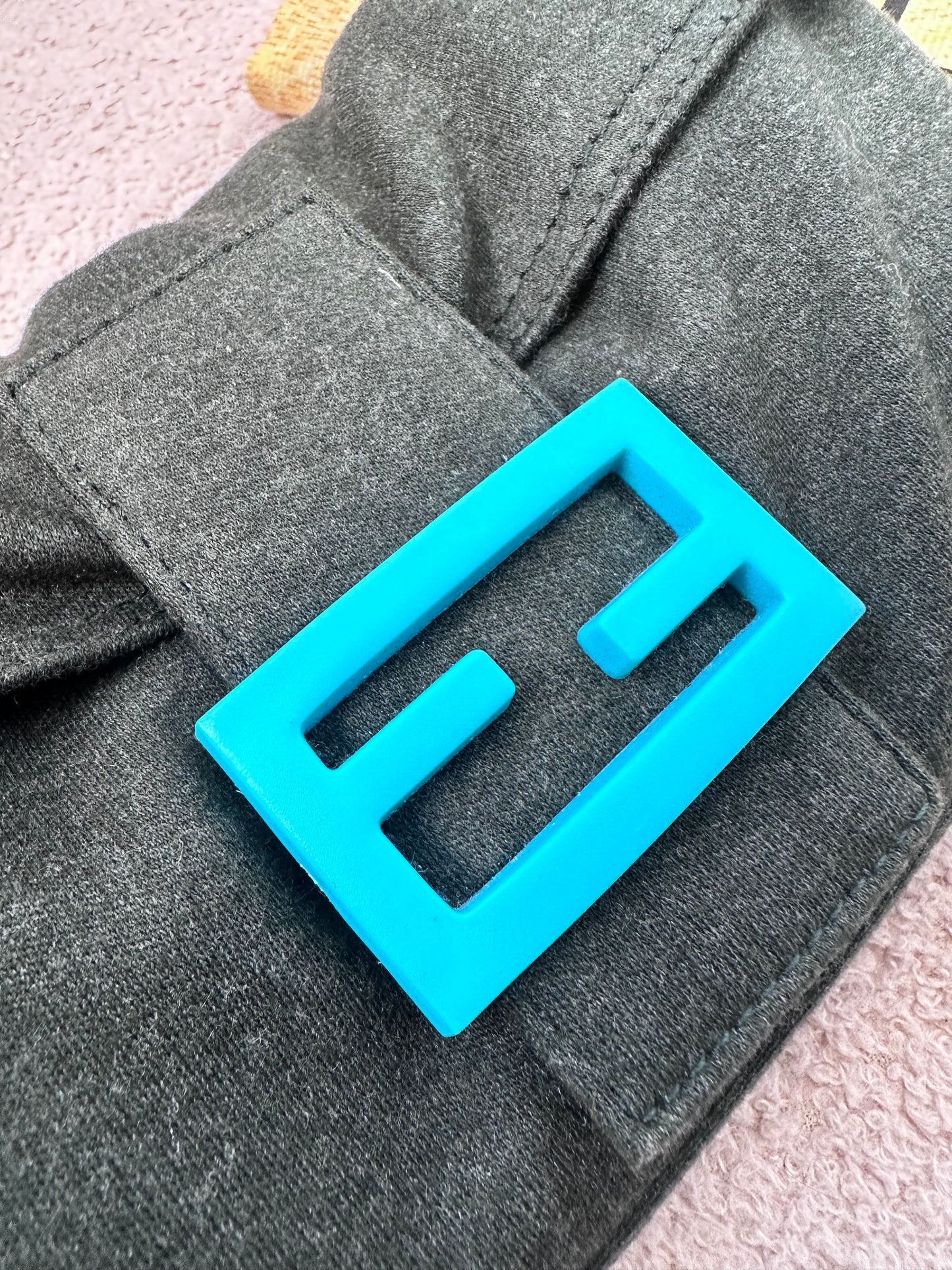 Fendi Tiffany Blue Buckle Baguette