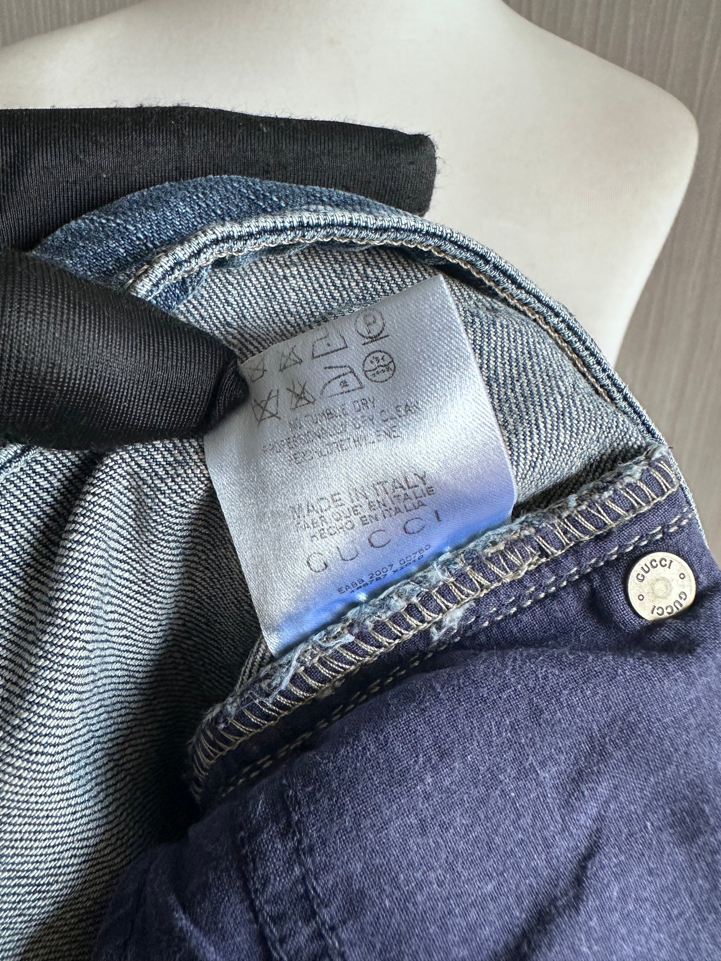 Gucci Denim Straight Fit Jeans - Size 38