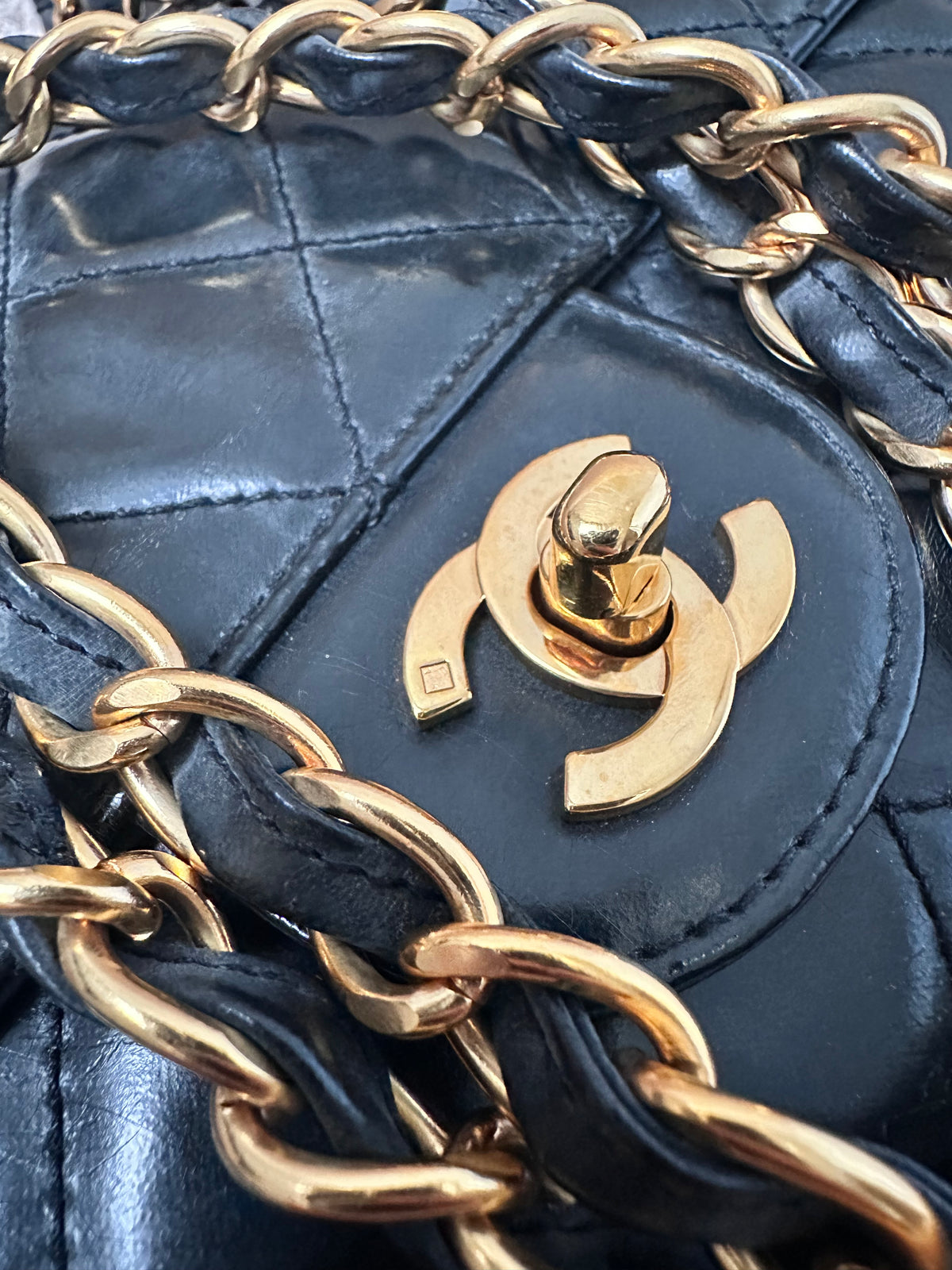 Chanel Timeless Classic Quilted Single Flap Bag Black