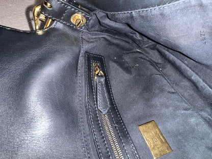 Fendi Shearling Fur Zucca Baguette