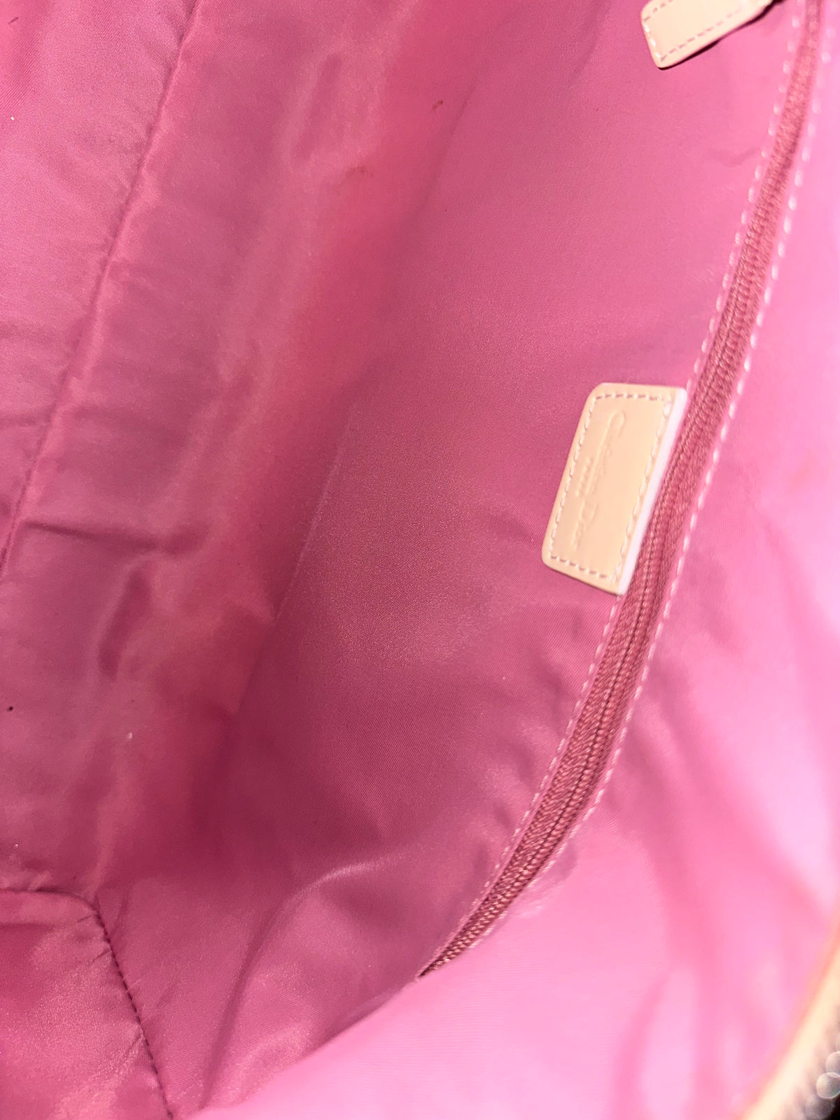 Dior John Galliano Girly Pink Trotter Boston Bag