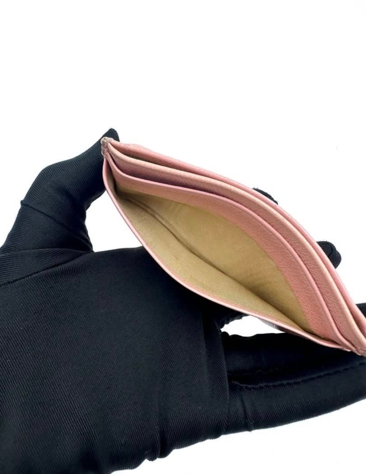 Chanel Pink Caviar Vintage Cardholder