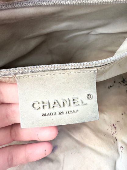Rare Chanel 2005-2006 Black Nylon Sport Line Travel Bag