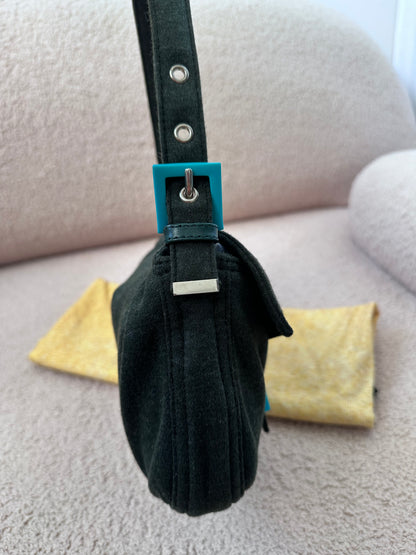 Fendi Tiffany Blue Buckle Baguette
