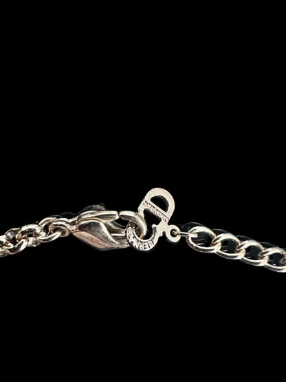 Rare Christian Dior Vintage Gold Plated Charm Necklace