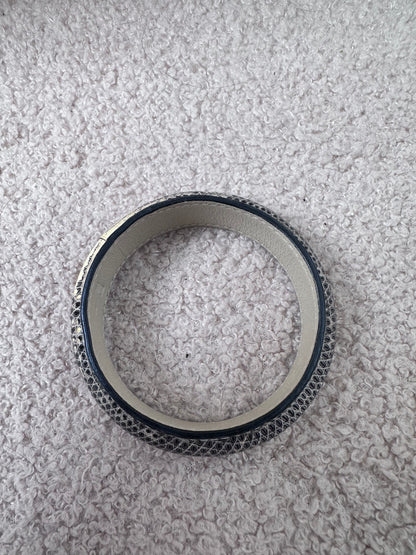 Hermes Exotic Ombre Lizard Leather Bangle