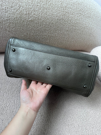 Gucci Large Soho Hobo Shoulder Bag Metallic Grey
