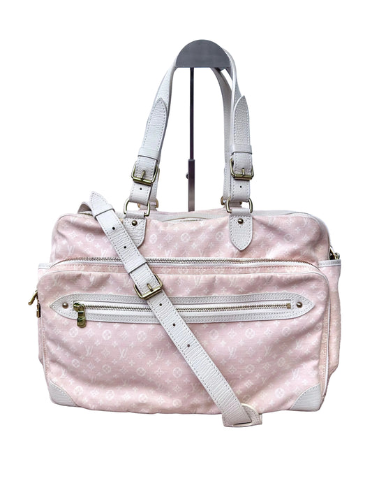 Louis Vuitton Baby Pink Mini Lin Travel Diaper Carryall Bag