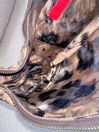 VALENTINO GARAVANI Python Serpent Hobo sculptural Serpent Handle