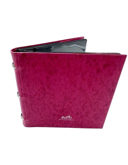 RARE Hermes Les Cahiers Photobook Album Bordeaux Red