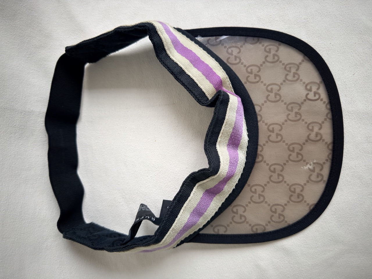 Gucci GG Monogram Sun Visor Cap