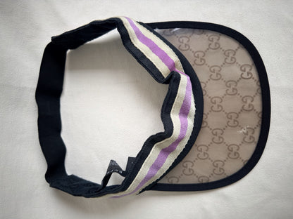 Gucci GG Monogram Sun Visor Cap
