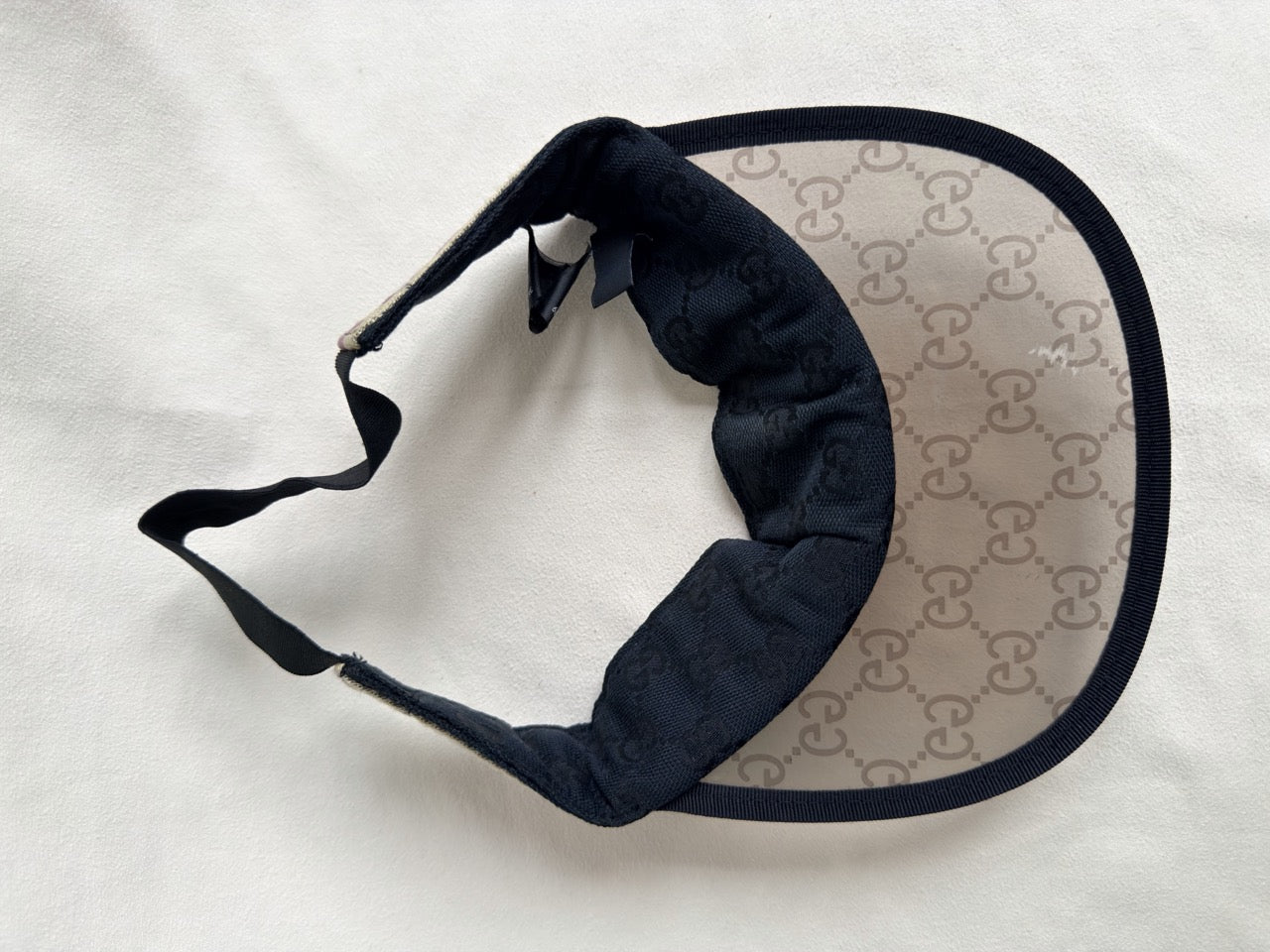 Gucci GG Monogram Sun Visor Cap