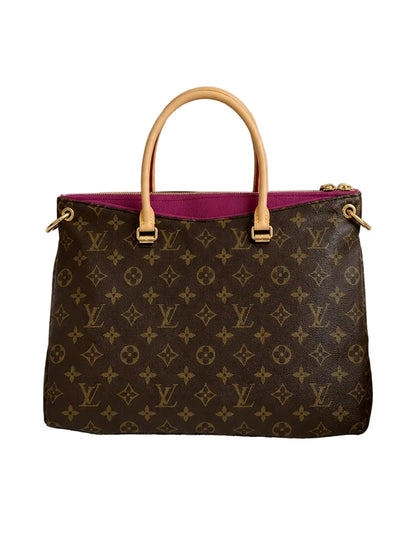 Louis Vuitton Monogram Pallas MM Tote Bag - Rose Fuchsia