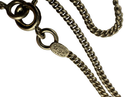 Extremely Rare Chanel c.2005 Snowman Pendant Necklace