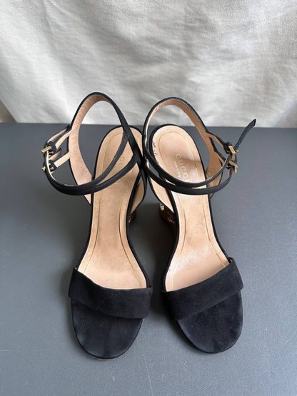 Gucci by Tom Ford Engel Swarovski Jewelled Sandals Heels